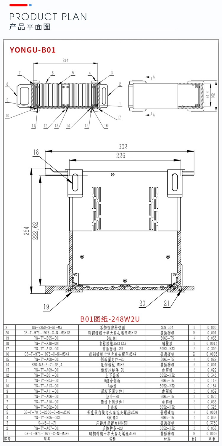 工業(yè)設(shè)備鋁合金機箱