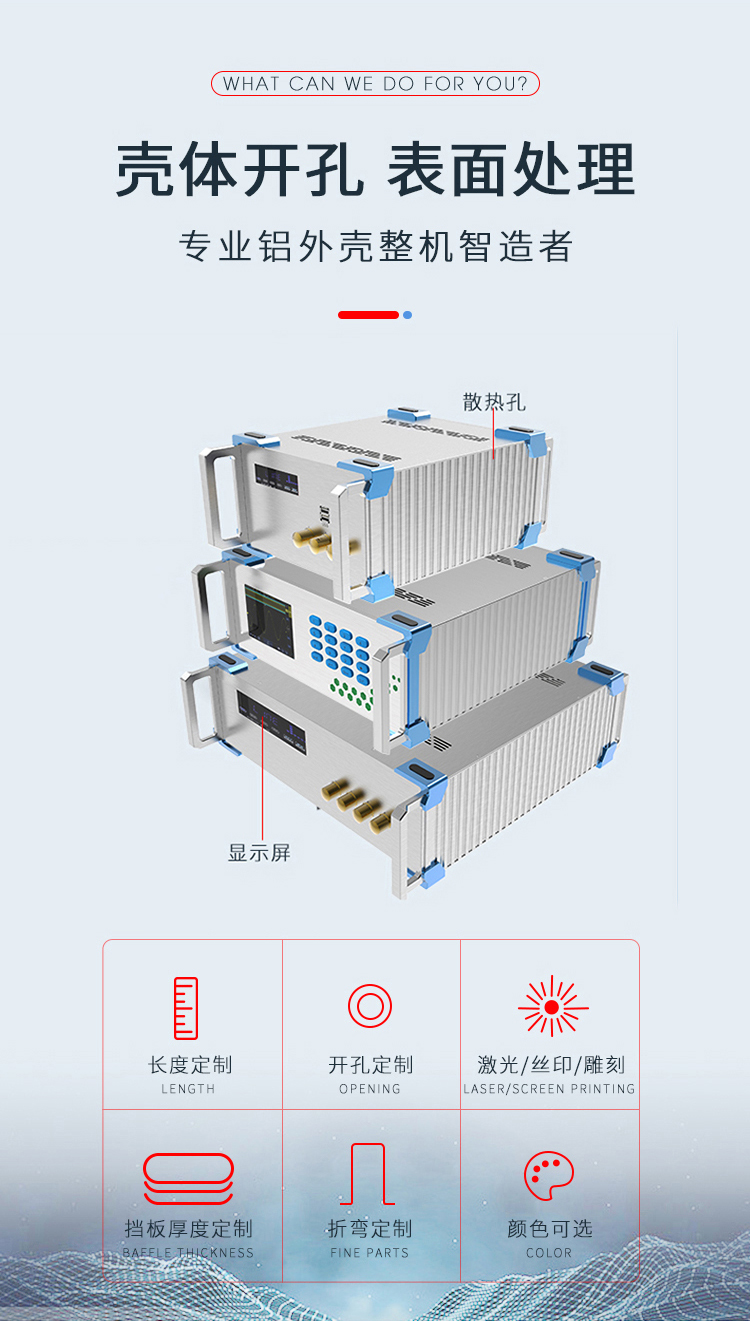 電源工控鋁合金機箱