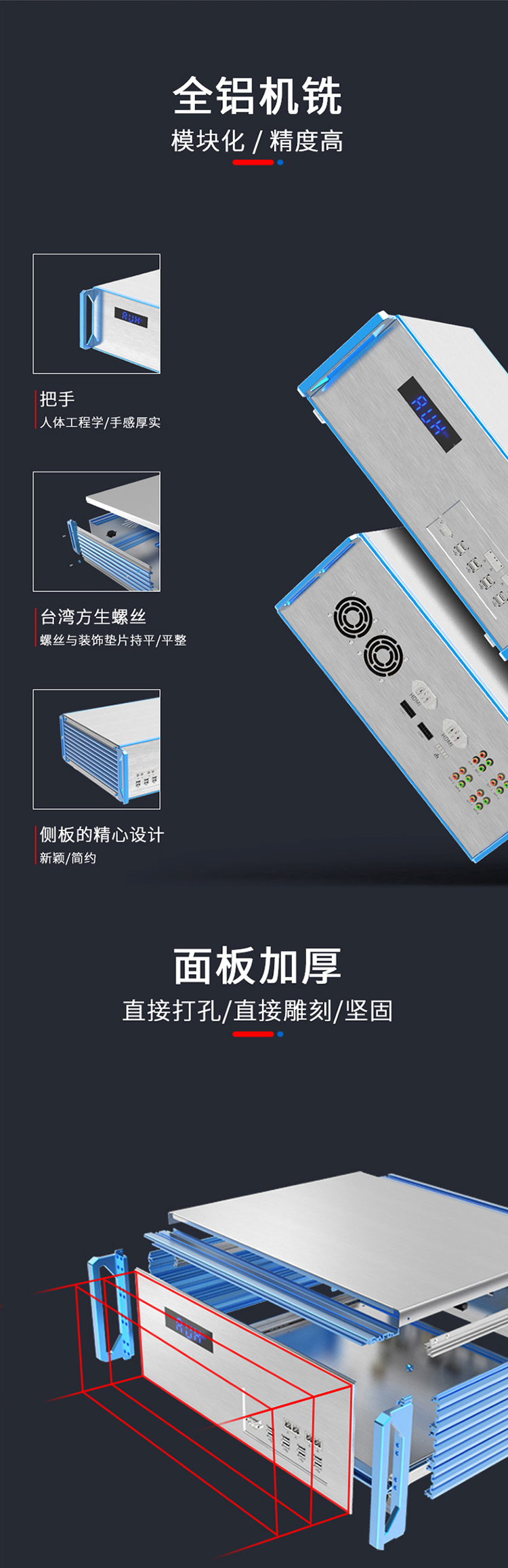 電子設備鋁合金機箱