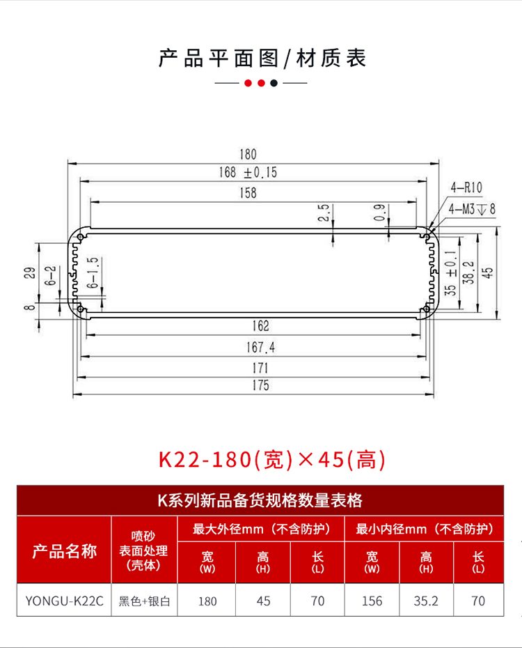 工控設(shè)備防護(hù)鋁外殼