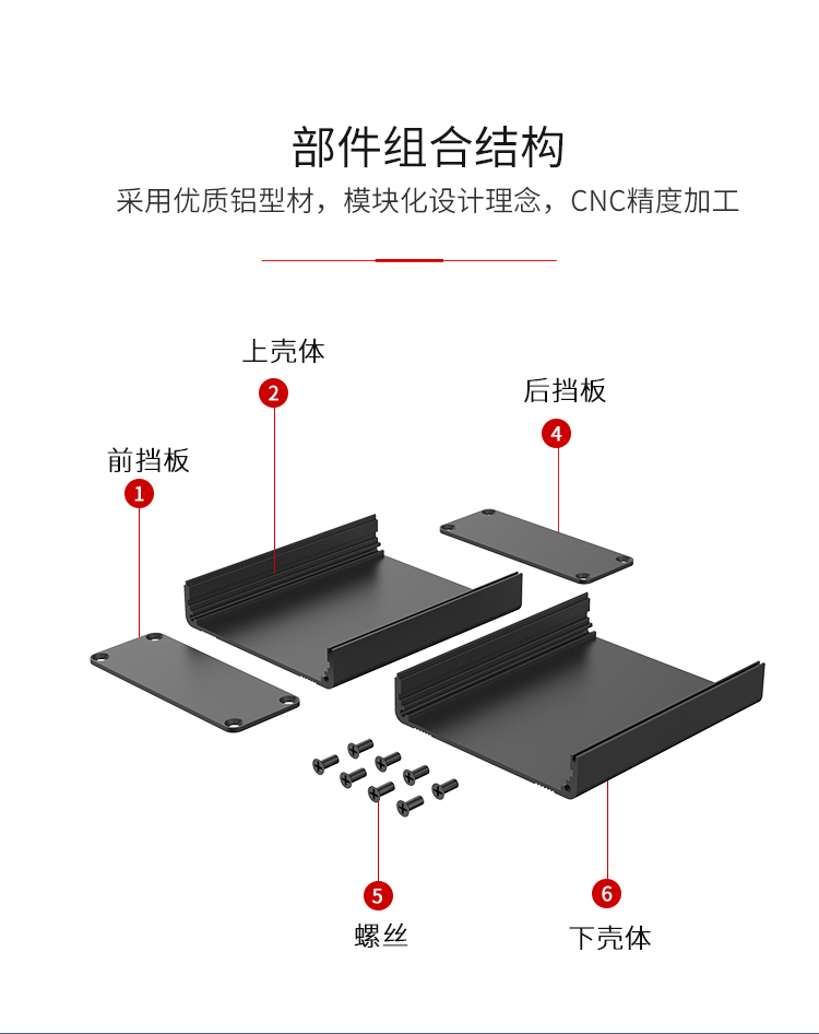 PCB板鋁合金外殼