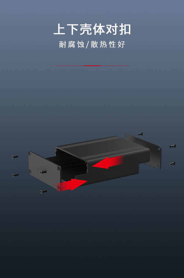 PCB板鋁合金外殼